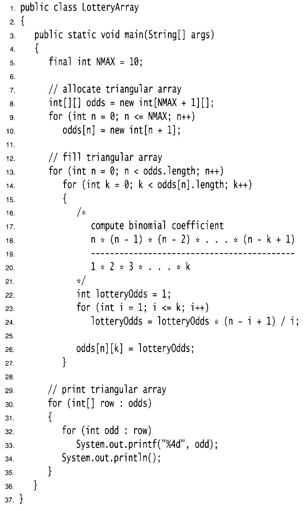 java互联网架构师，教你学java基本的程序设计结构：大数值+数组「终于解决」_https://bianchenghao6.com/blog_Java_第22张