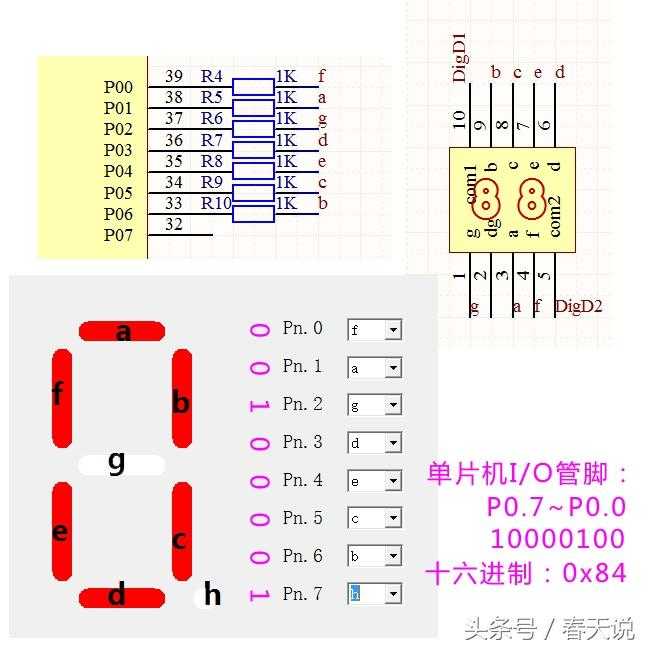 51单片机数码管显示函数_单片机从零开始学_https://bianchenghao6.com/blog__第2张