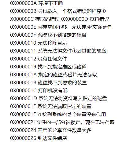 所有电脑蓝屏代码大全_电脑蓝屏代码查询_https://bianchenghao6.com/blog__第2张