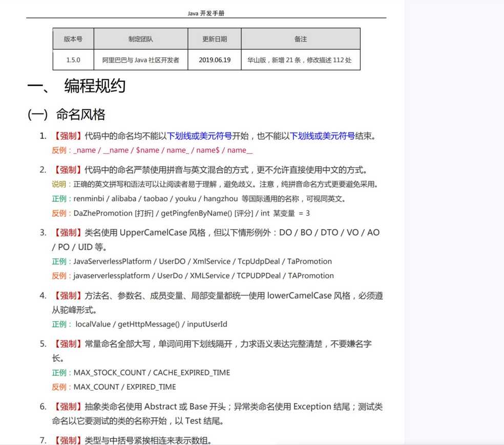 爱了，阿里Java开发手册_https://bianchenghao6.com/blog_Java_第4张