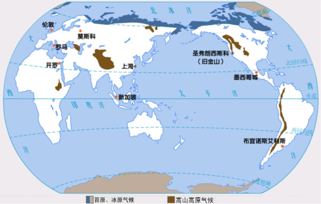 气候维度分布_世界地图气候类型分布图_https://bianchenghao6.com/blog__第18张