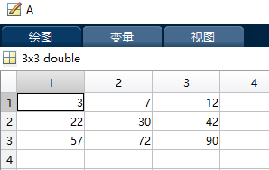 归纳总结MATLAB中与矩阵运算有关的算术运算符(加、减、乘、除、点乘、点除、乘方、转置等)_https://bianchenghao6.com/blog__第19张