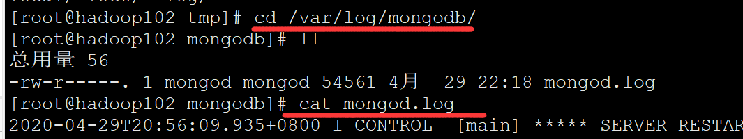 mongodb启动命令 linux_进入mongodb命令_https://bianchenghao6.com/blog_go_第1张