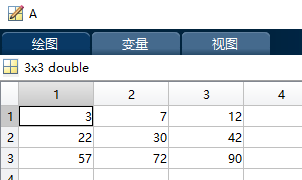 归纳总结MATLAB中与矩阵运算有关的算术运算符(加、减、乘、除、点乘、点除、乘方、转置等)_https://bianchenghao6.com/blog__第22张