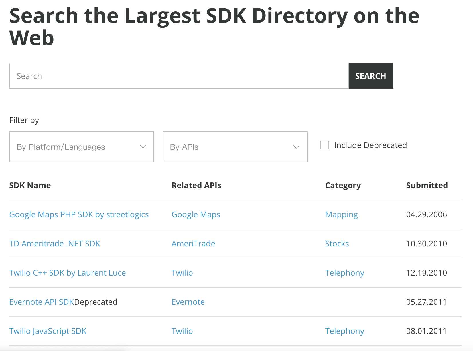 【工具】分享境外API、SDK、公开数据库等