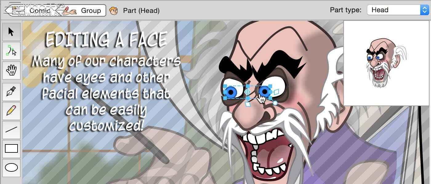 漫画制作软件Comic Strip Factory Mac