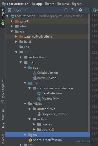 NDK 开发之使用 OpenCV 实现人脸识别