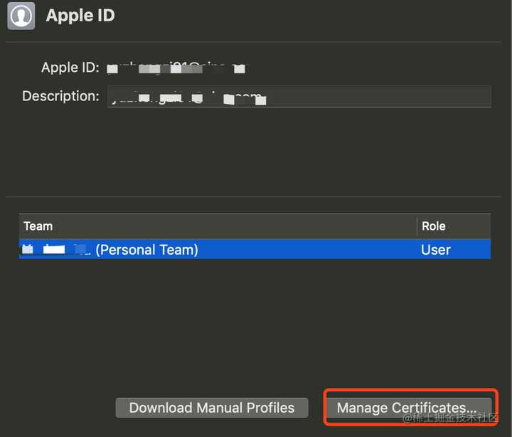 Manage Certificates