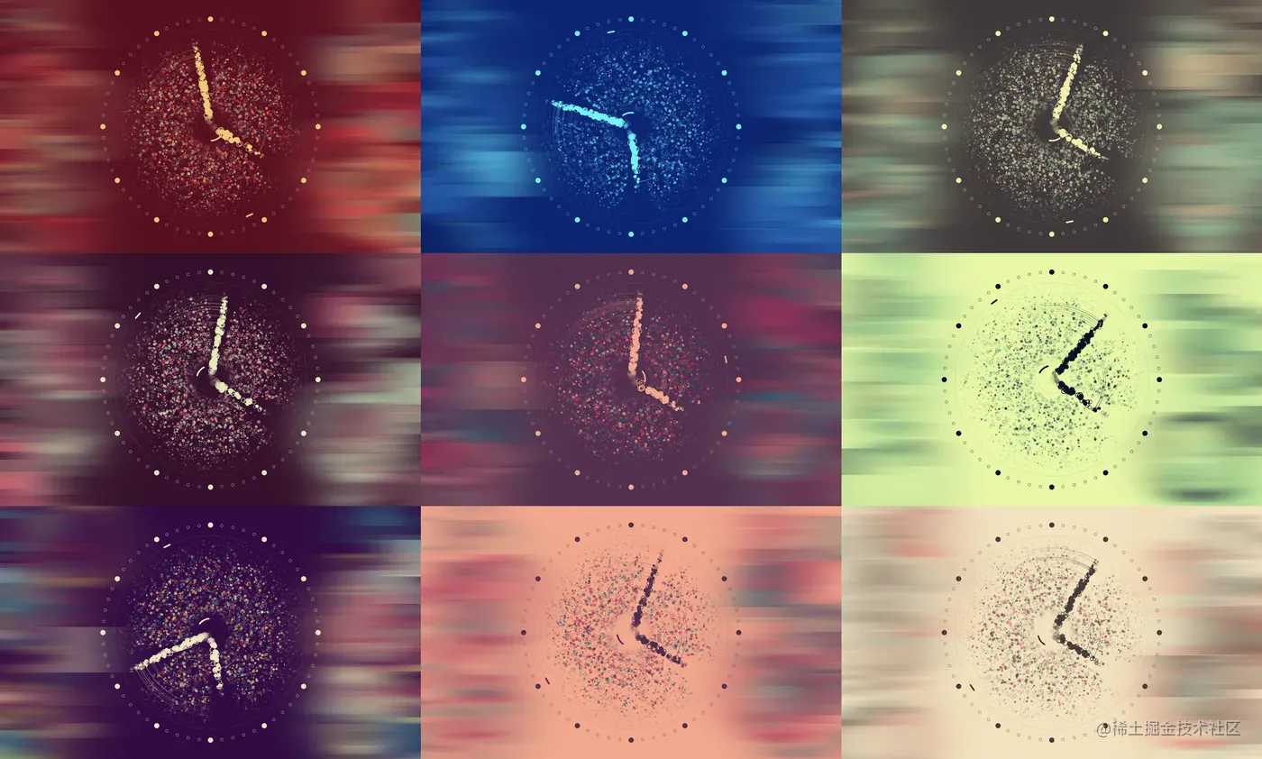 Flutter -如何创建炫酷粒子时钟效果！