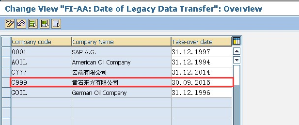 那些年-SAP固定资产导入AS91 <wbr title=