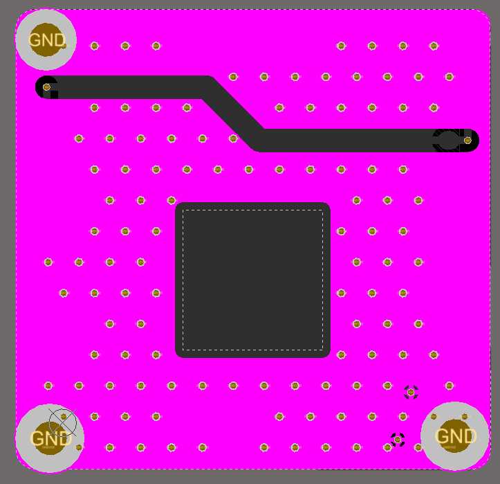 Altium designer 按照铺铜外形进行开窗