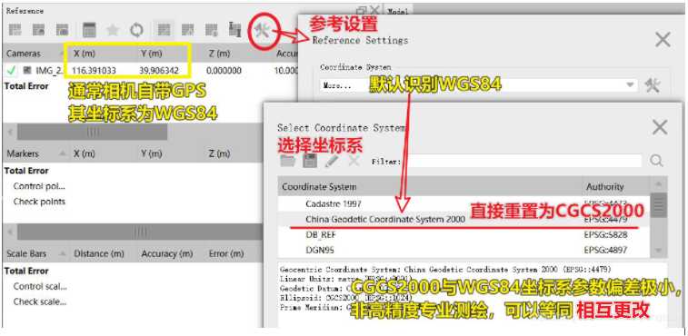 PhotoScan处理无人机航拍照片GCP校正流程