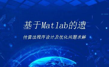 基于Matlab的遗传算法程序设计及优化问题求解"