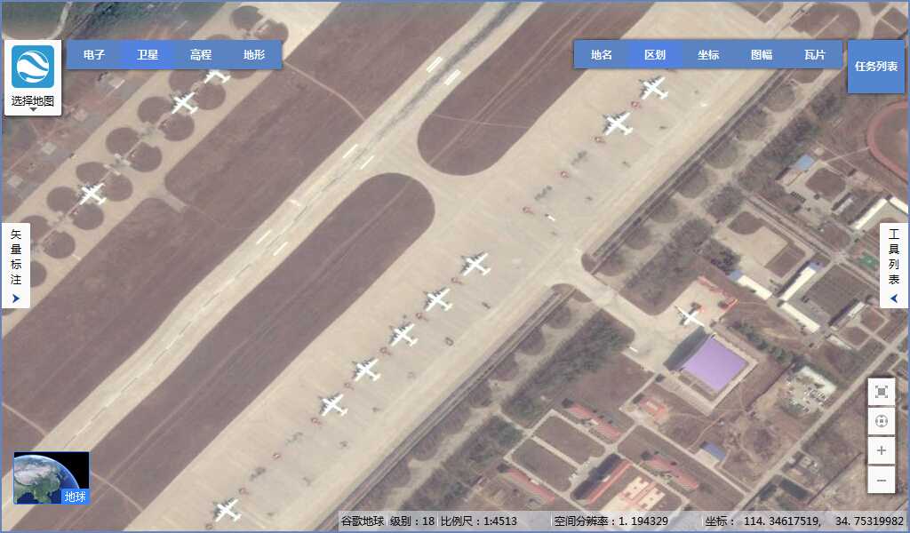 河南省开封市谷歌高清卫星地图下载