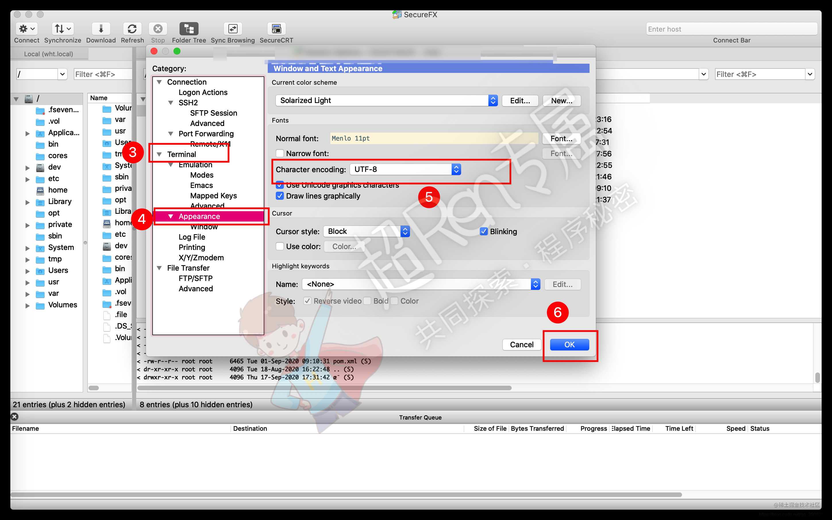 解决 SecureCRT 和 SecureFX 中文乱码