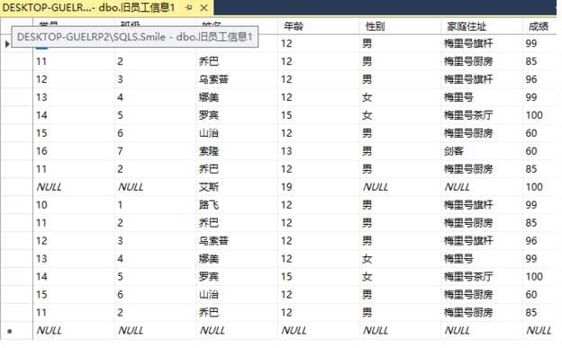 数据库之SQL（INSERT，INSERT SELECT,INSERT INTO语句）