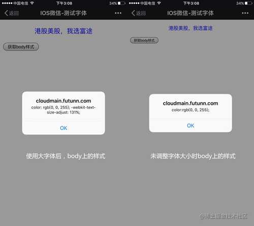 iOS获取样式