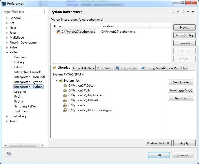 Myeclipse 8.5安装Python插件PyDev