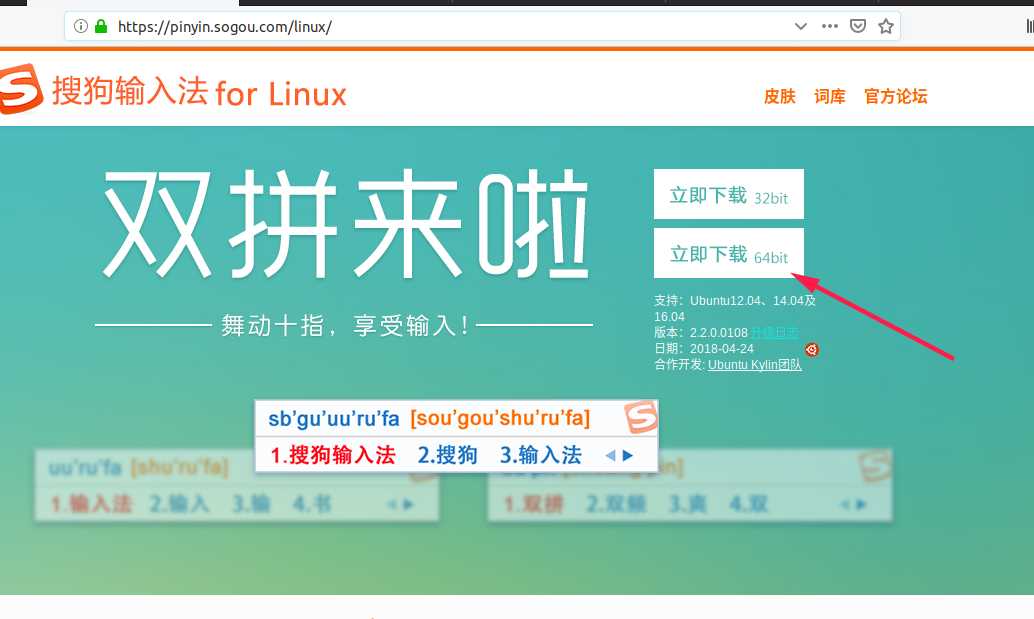 ubuntu18.04安装中文输入法