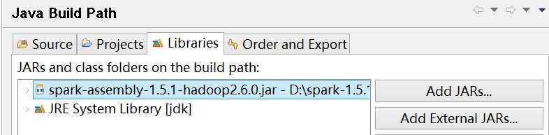 使用Eclipse构建Spark Java集成开发环境