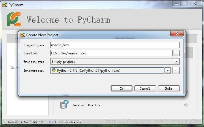 pycharm 教程（一）安装和首次使用