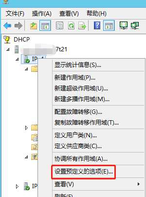 Aruba DHCP Option上线配置