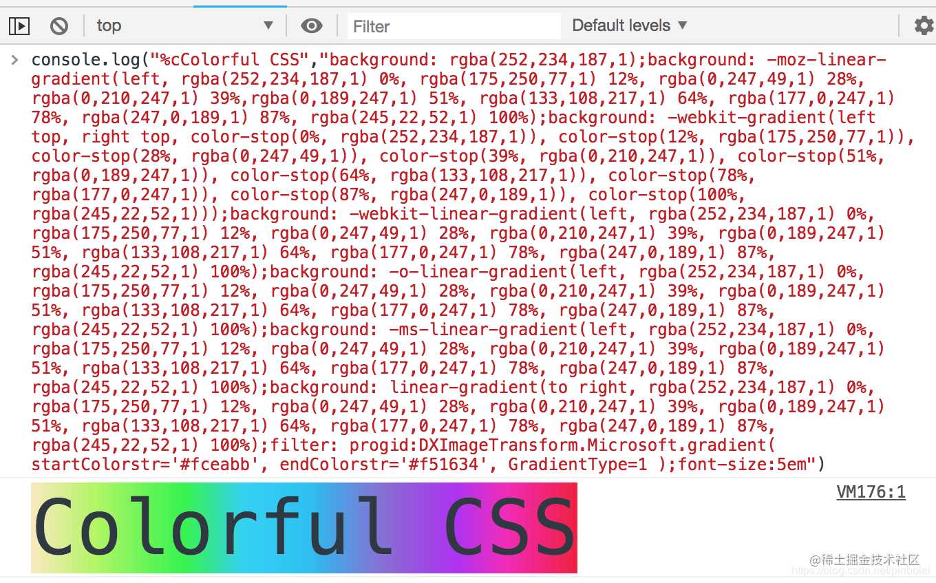 Colorful CSS