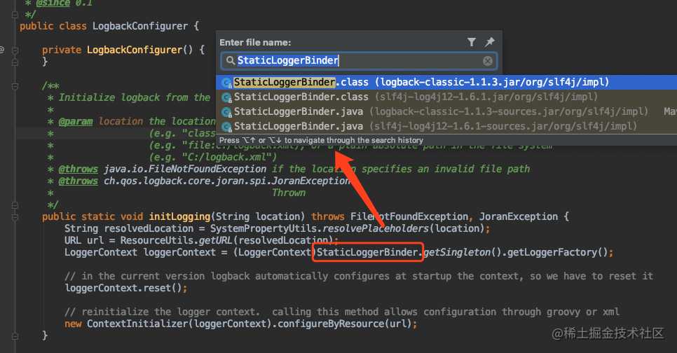 Jar 包依赖冲突排查思路和解决方法（logback + slf4j-log4j12）