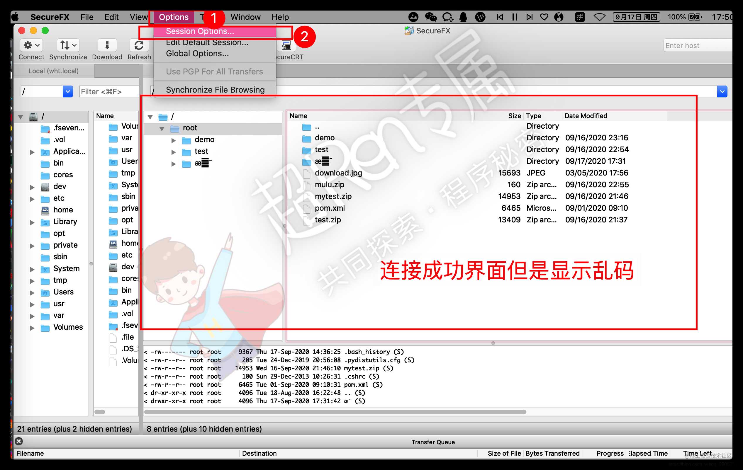 解决 SecureCRT 和 SecureFX 中文乱码