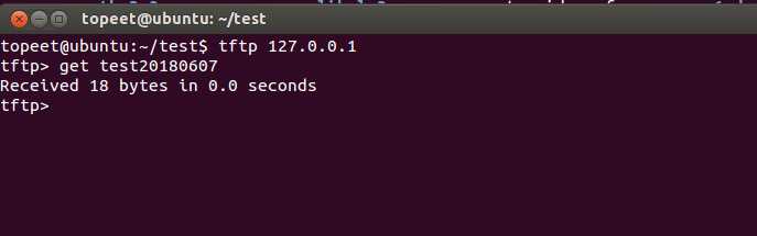 在Ubuntu中搭建TFTP服务器
