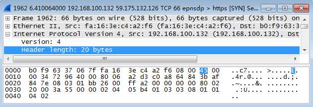 Wireshark抓包——IP协议分析