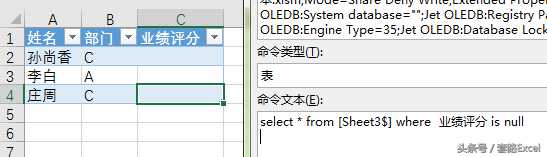 Excel零基础学SQL07：NULL值的判断[通俗易懂]