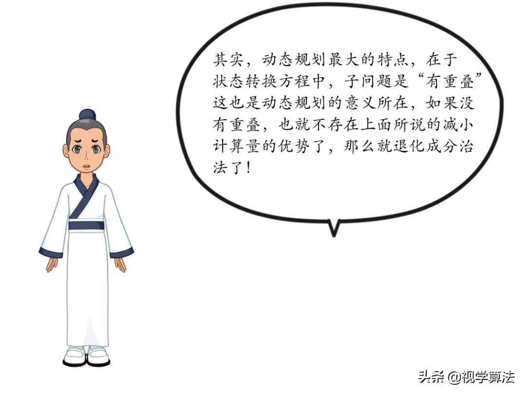 漫画：5分钟了解什么是动态规划？「终于解决」