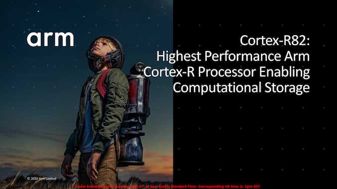 Arm发布首款64位实时处理器Cortex-R82