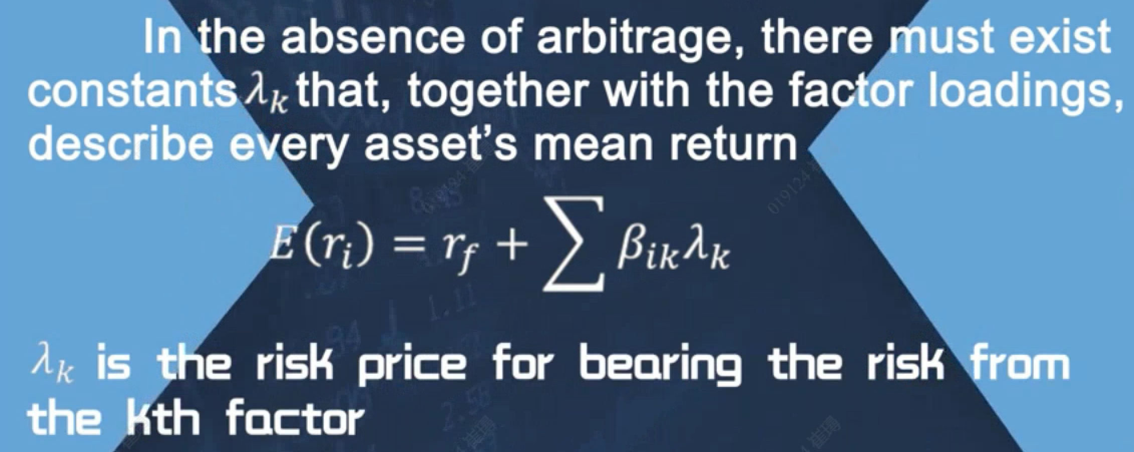 套利定价模型(apt)_投资学CAL[通俗易懂]