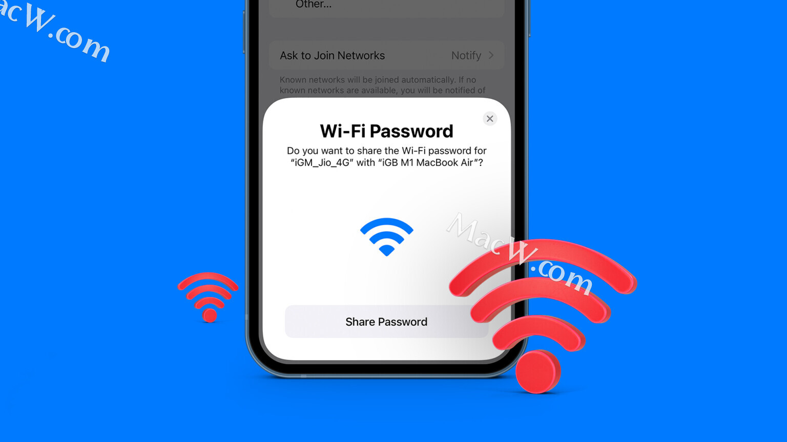 mac和ipad怎么共享文件_iphone查自己wifi密码