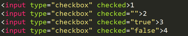 checked属性的作用是什么_checkbox属性