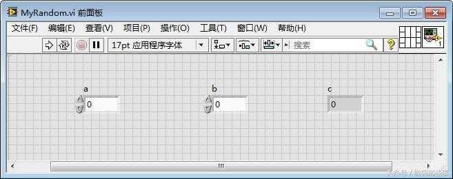 LabVIEW编程基础：手把手教你创建/调用子程序，生成a-b之间随机数「终于解决」