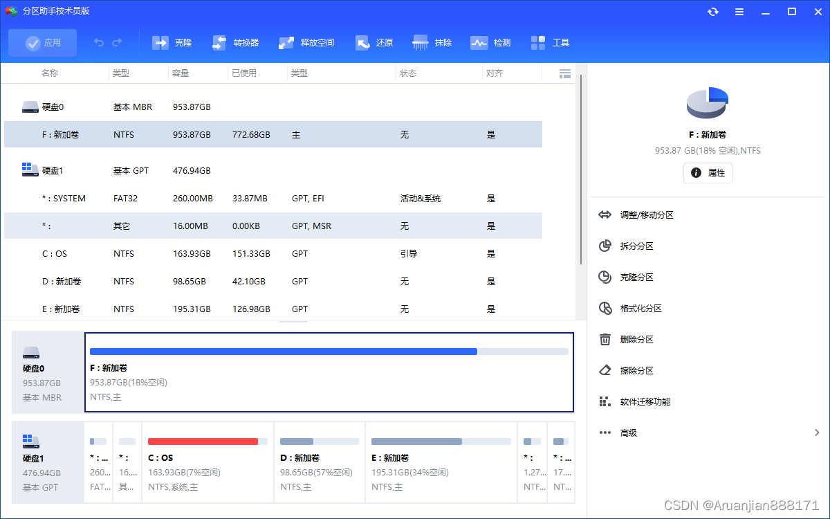 分区助手操作流程_分区工具专业版[通俗易懂]