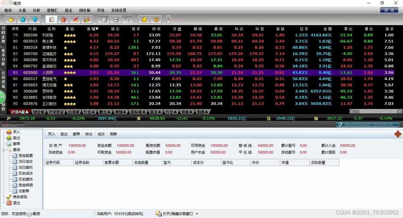 股票配资交易系统_股票交易软件开发