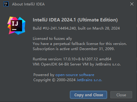 idea激活码2024.1(java神器！全网唯一，idea激活码2024最新！mac idea2024.1 快速激活到2099年！)