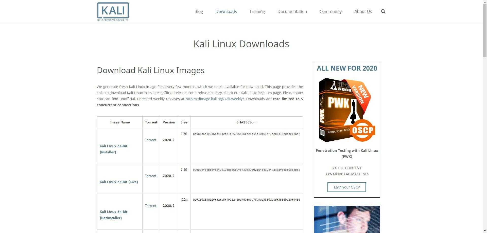 kali2021.2安装教程_kali旧版本