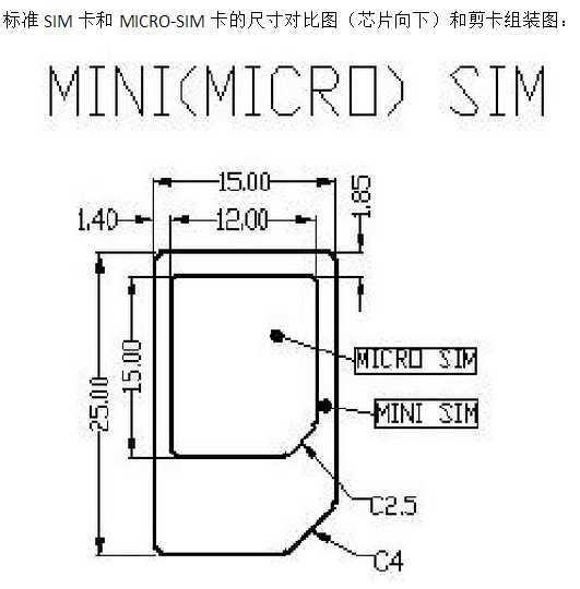 micro-sim卡尺寸_micro卡是什么意思图片