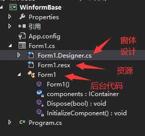 基于c#的winform的程序设计_winform html