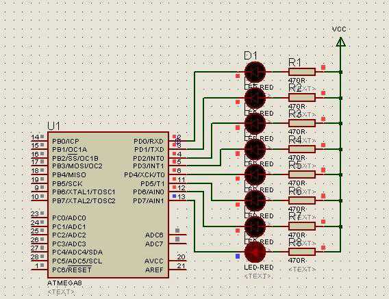 ATmega8仿真——LED 数码管的学习[亲测有效]