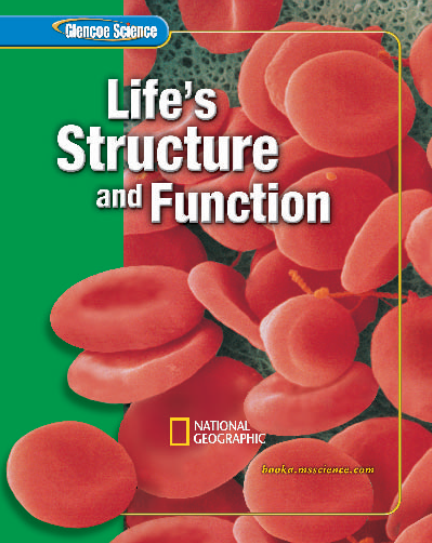 【英语学习】【科学】【Glencoe Science】【A】Life's Structure and Function目录及术语表[通俗易懂]