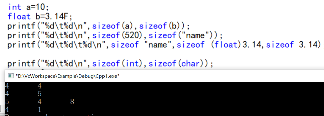 c语言sizeof运算符主要用于_sizeof运算符如何使用「建议收藏」
