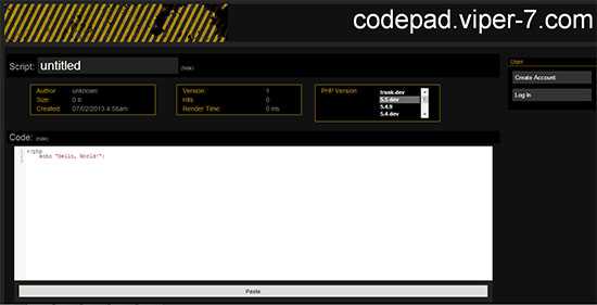 Viper7 Codepad