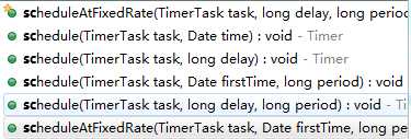 Timer类中的 scheduleAtFixedRate与schedule「终于解决」
