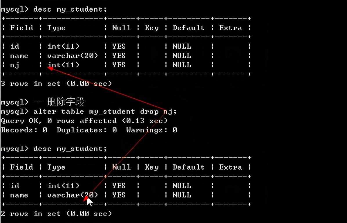mysql数据表的基本操作_数据库主表和明细表